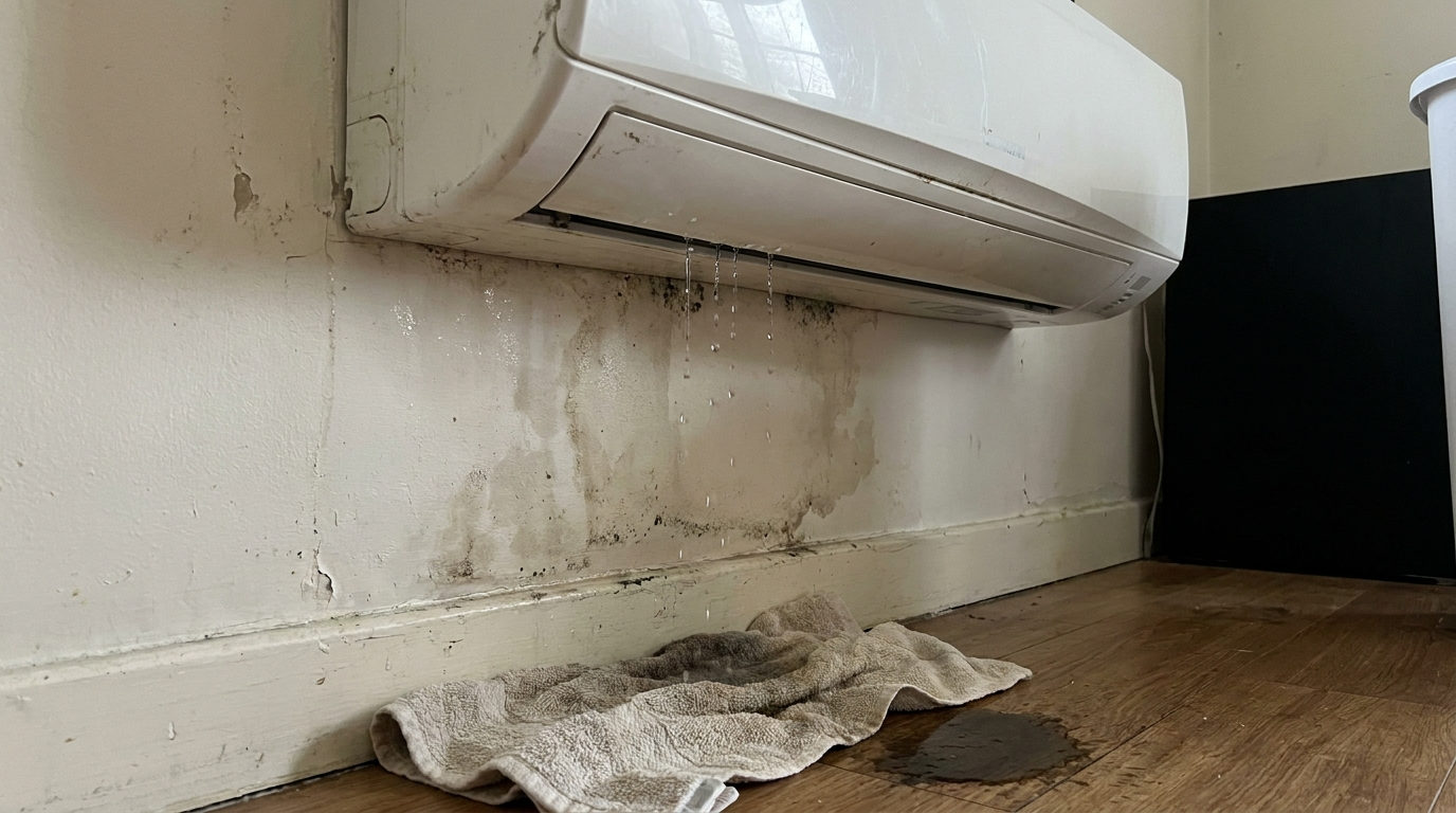 Why Your AC Is Dripping Water Indoors