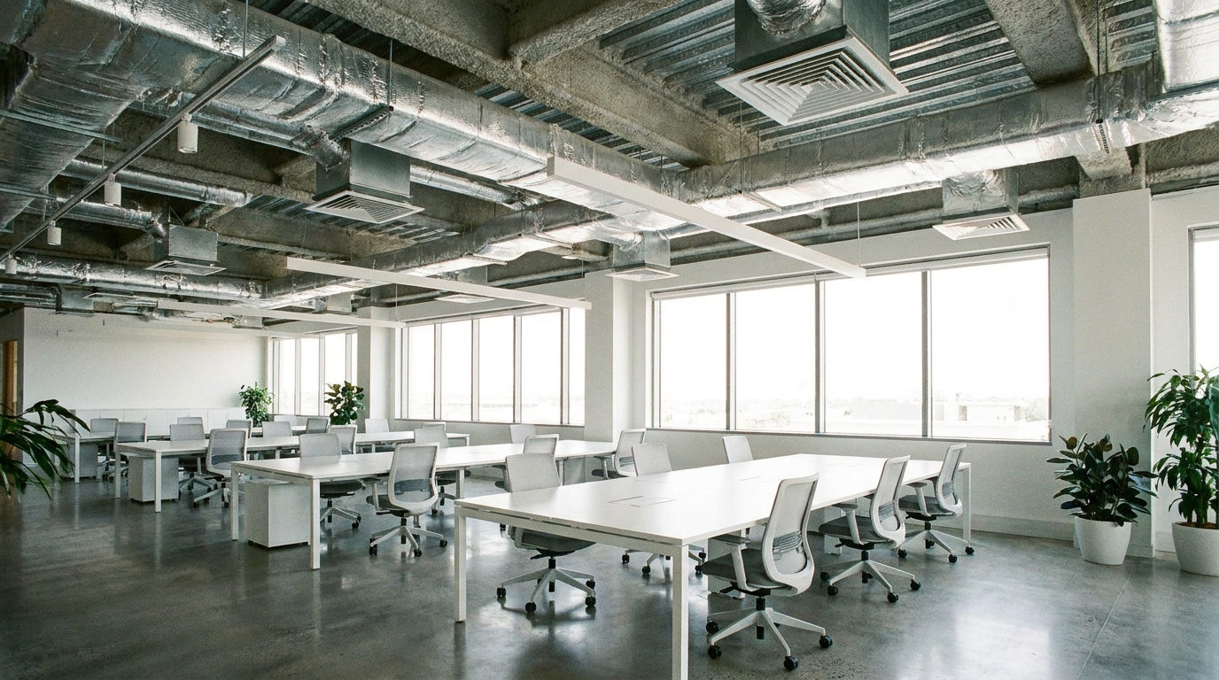 Office Tower Ducting and Air Balancing
