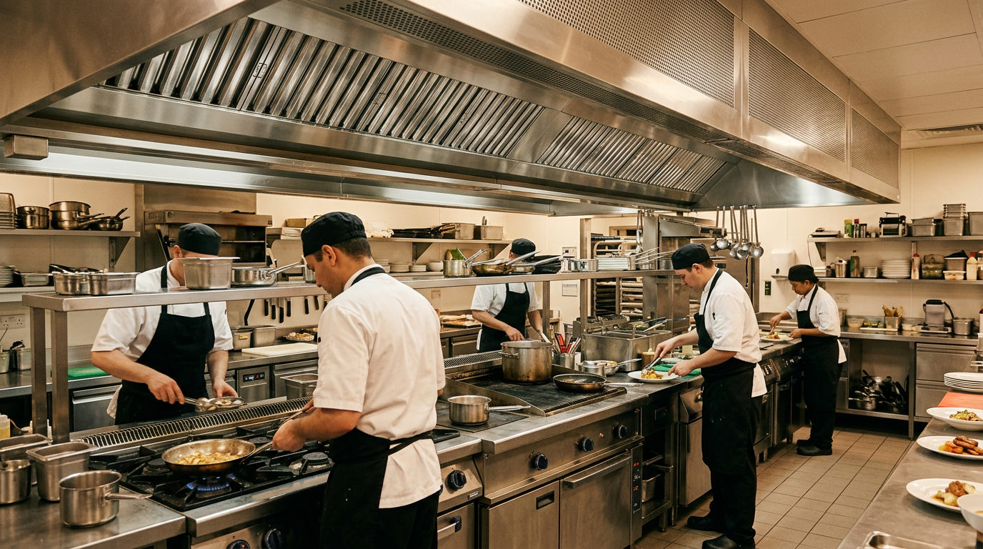 Restaurant Group Kitchen Extraction