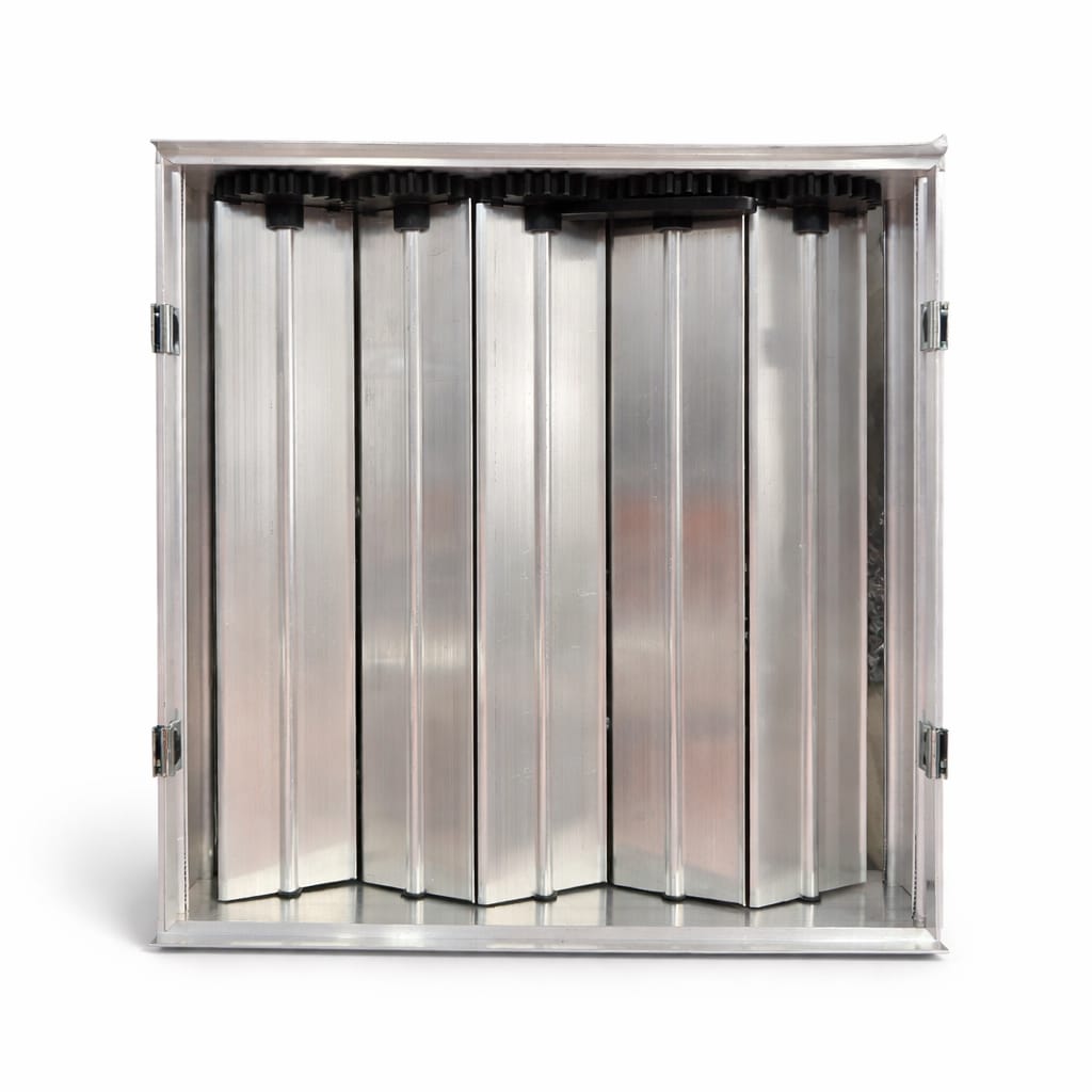 Aluminium manual diffuser damper