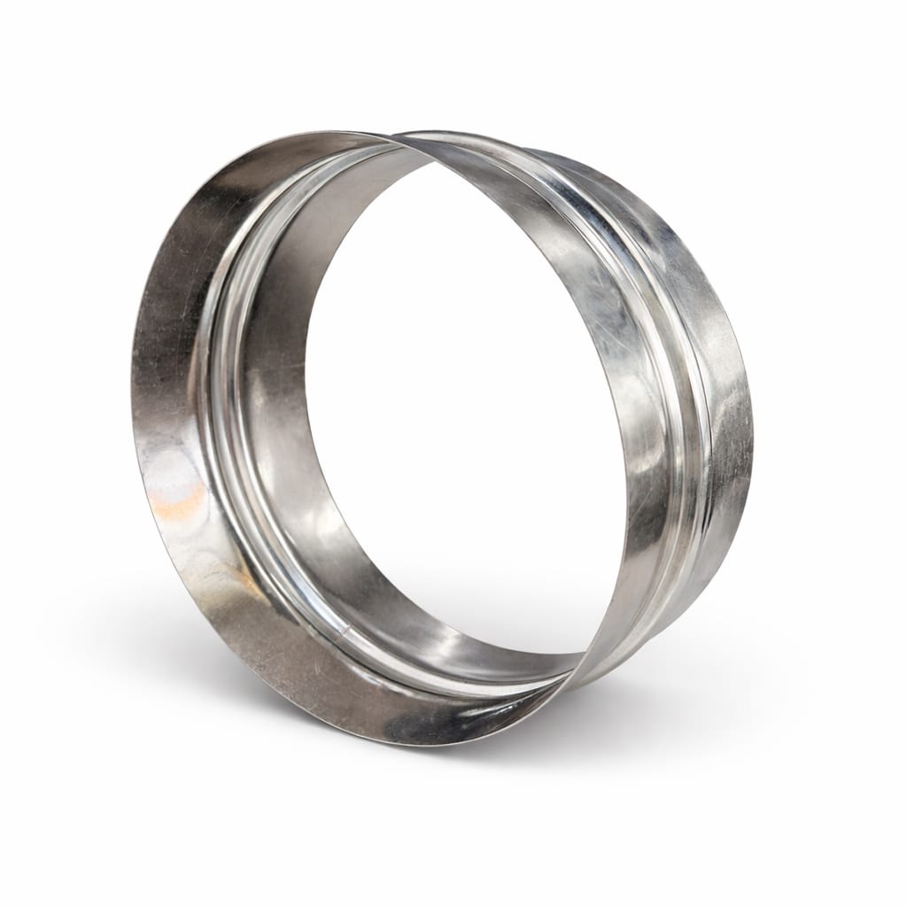Galvanized round duct collar spigot